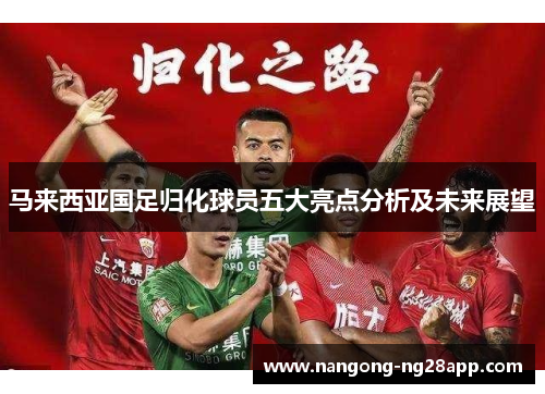 马来西亚国足归化球员五大亮点分析及未来展望